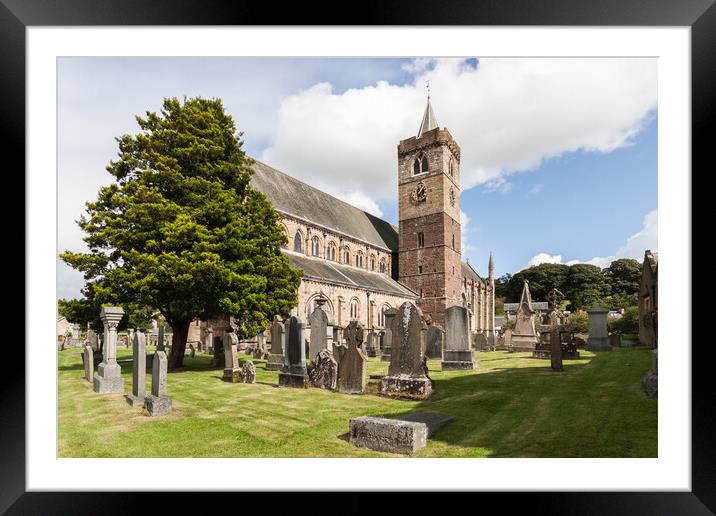 Dunblane Cathedral. Framed Mounted Print by Tommy Dickson