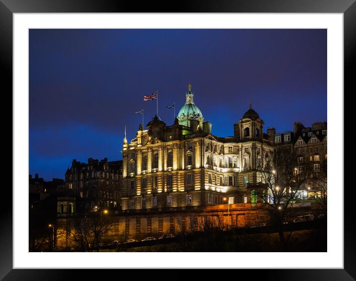 Museum on the Mound, Edinburgh. Framed Mounted Print by Tommy Dickson
