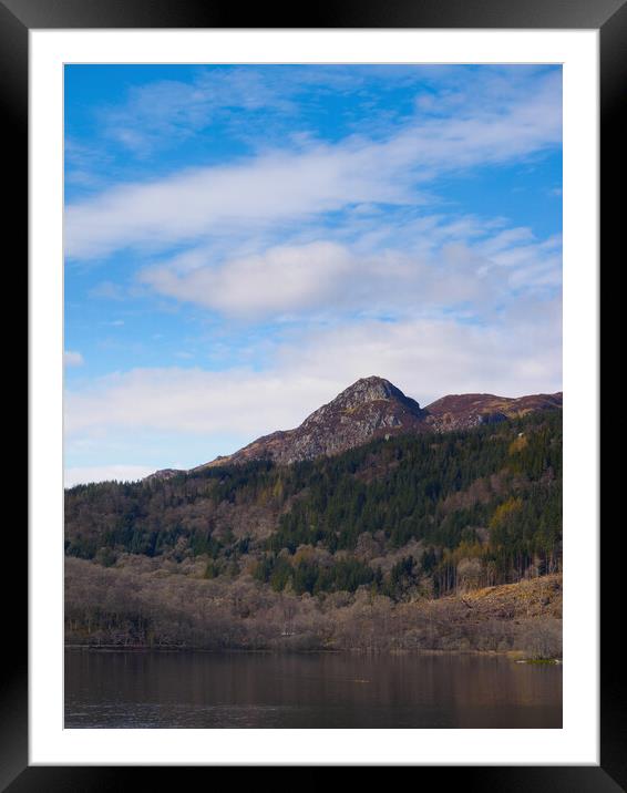 Ben A'an, The Trossachs, Scotland. Framed Mounted Print by Tommy Dickson