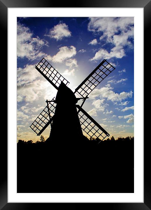 Moulin Noir Framed Mounted Print by Andy Readman