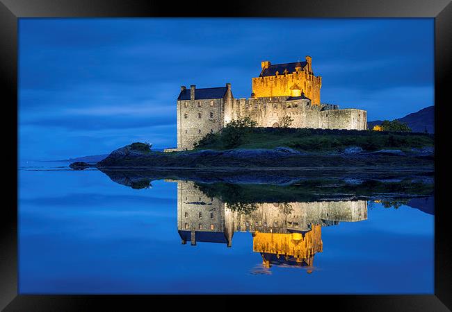  Eilean Donan Castle, Scotland Framed Print by Daugirdas Racys