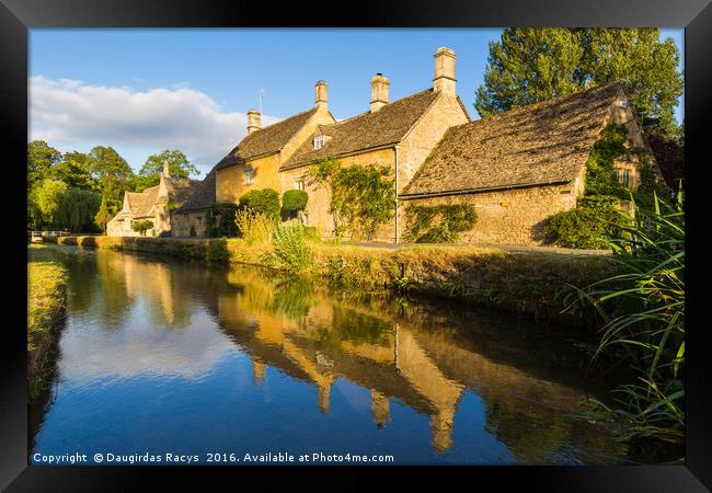 Lower Slaughter, Cotswolds Framed Print by Daugirdas Racys