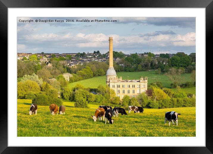 Bliss Tweed Mill, Chipping Norton Framed Mounted Print by Daugirdas Racys