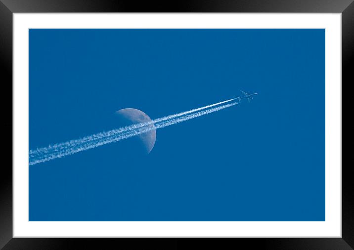 Fly me to the moon Framed Mounted Print by Kenneth Dear