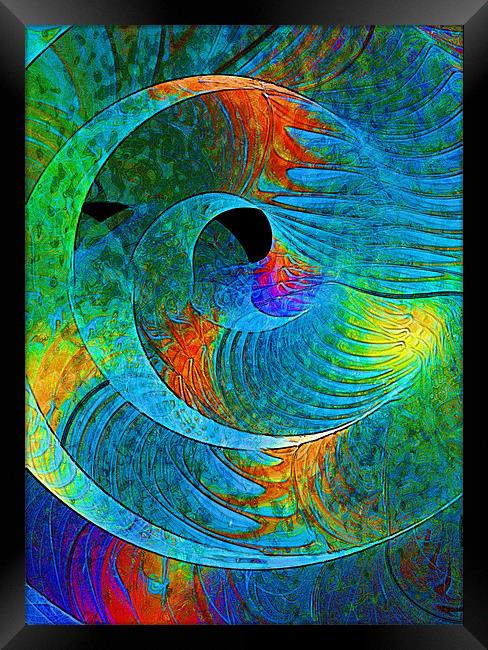 Labyrinth Framed Print by Amanda Moore