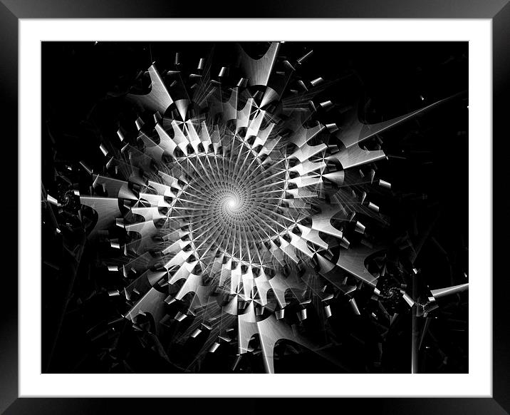 The Wheels of Time Framed Mounted Print by Amanda Moore