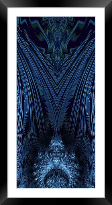 Neptune's Way Framed Mounted Print by Amanda Moore