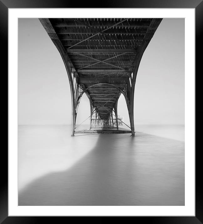 Smooth lines Framed Mounted Print by Mike French