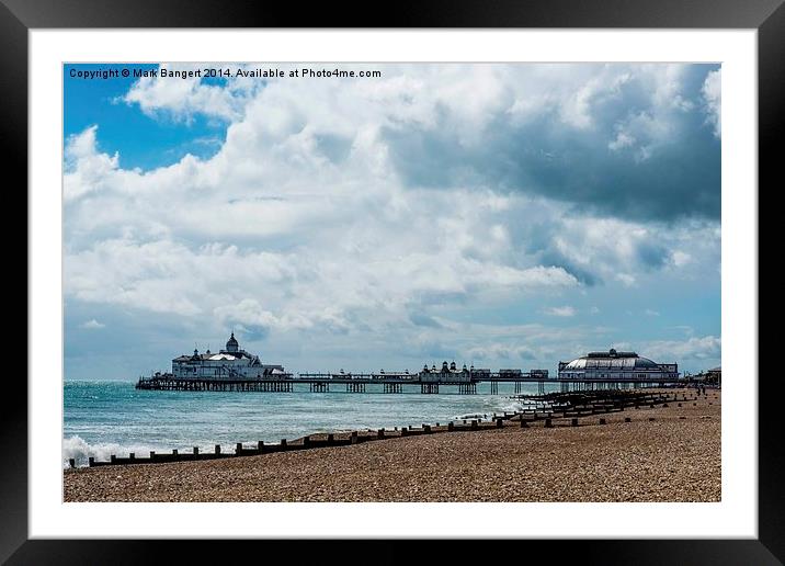 Eastbourne Pier Framed Mounted Print by Mark Bangert