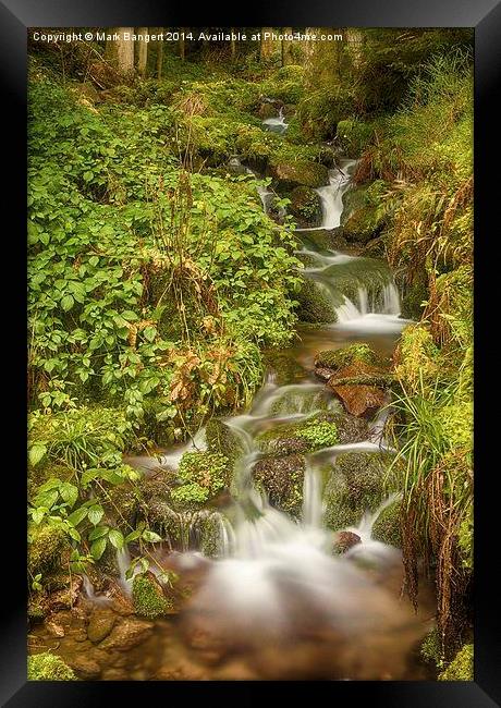 Burgbach Waterfall, Black Forest, Germany 4 Framed Print by Mark Bangert