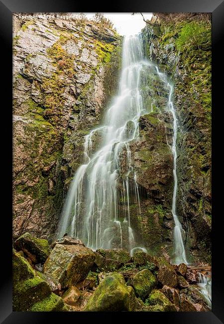 Burgbach Waterfall, Black Forest, Germany 5 Framed Print by Mark Bangert