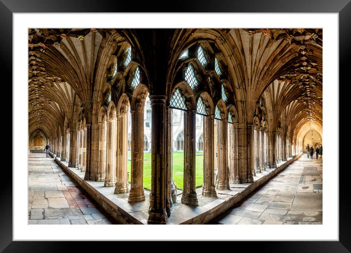 The Cloisters Framed Mounted Print by John B Walker LRPS