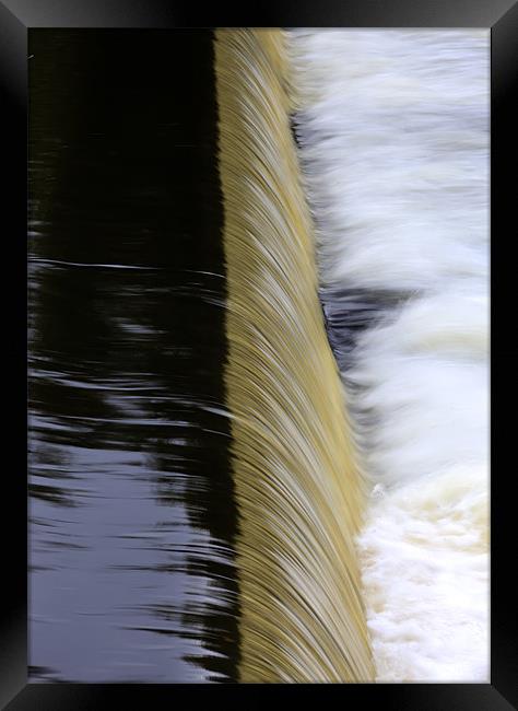 Colour of Water Framed Print by Mike Gorton