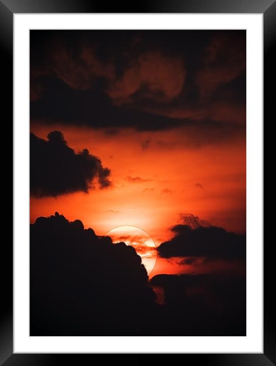 Goodnight England Framed Mounted Print by Mike Gorton