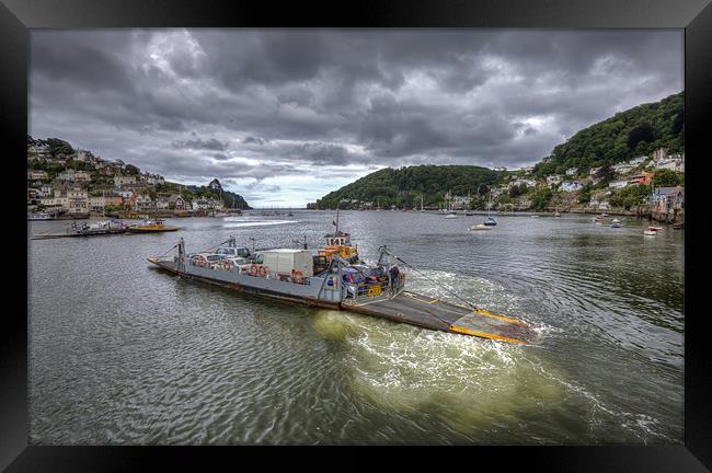 Dartmouth to Kingswear Ferry Framed Print by Mike Gorton