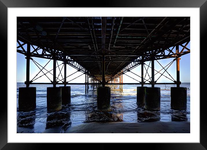 Support Cromer Pier Framed Mounted Print by Mike Gorton
