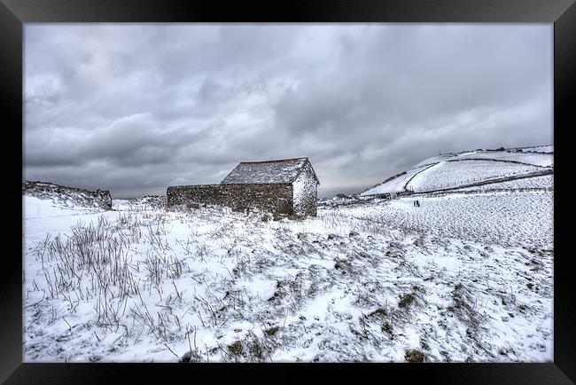 Winter on Exmoor Framed Print by Mike Gorton