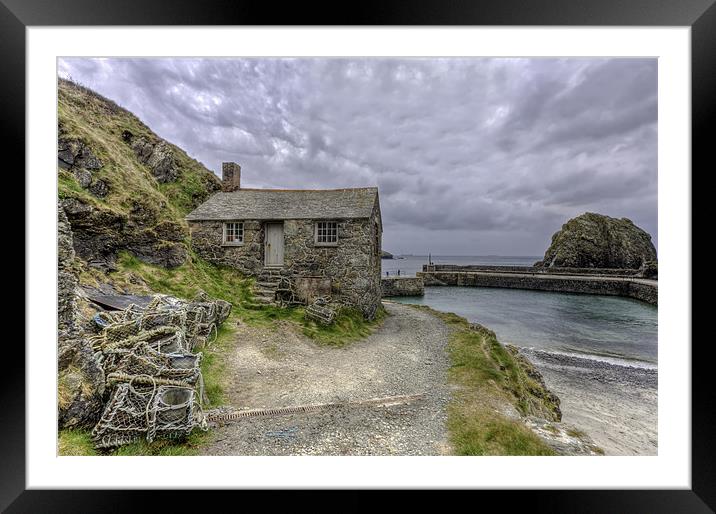 Mullion Cove Cornwall Framed Mounted Print by Mike Gorton