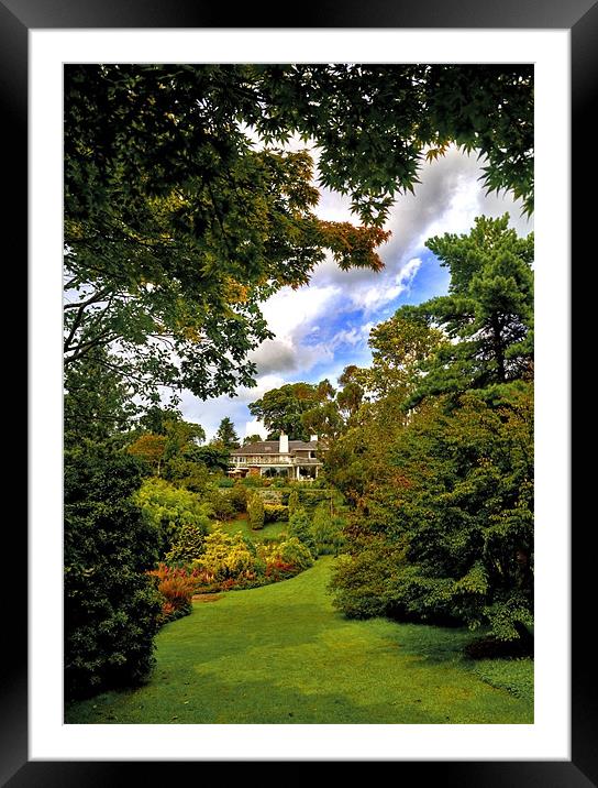 Marwood House Framed Mounted Print by Mike Gorton