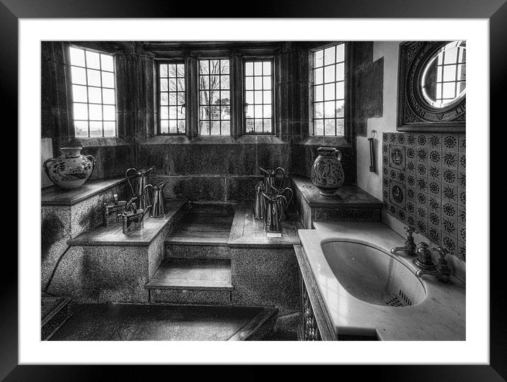 Bathroom Framed Mounted Print by Mike Gorton