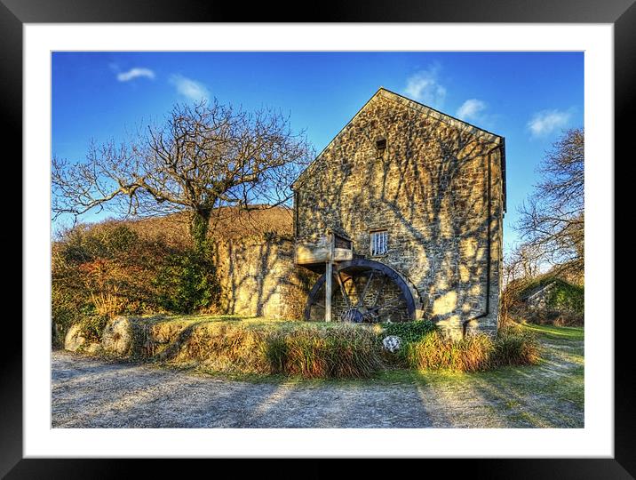 Watermill Framed Mounted Print by Mike Gorton