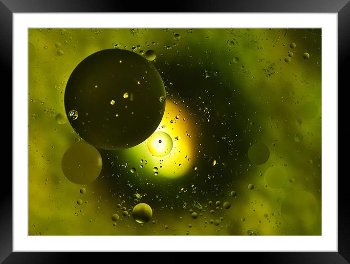 Heading To a Black Hole Framed Mounted Print by Mike Gorton