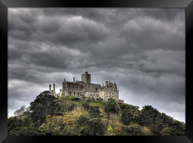 St Michael's Mount Cornwall Framed Print by Mike Gorton