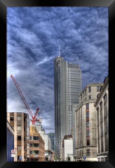 London's Ever Changing Skyline Framed Print by Mike Gorton