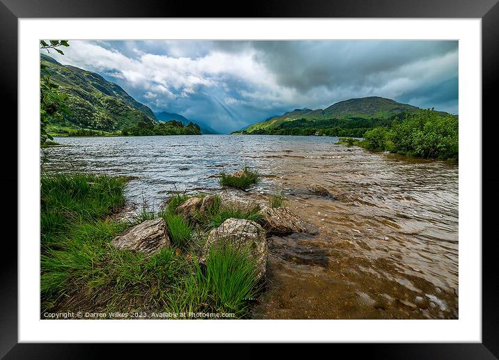 Loch Shiel - Highlands - Scotland  Framed Mounted Print by Darren Wilkes