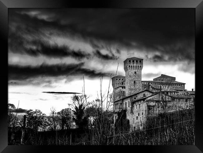 fortress Framed Print by Guido Parmiggiani