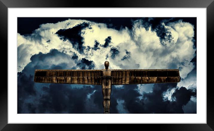  The Angel of the North Framed Mounted Print by Guido Parmiggiani