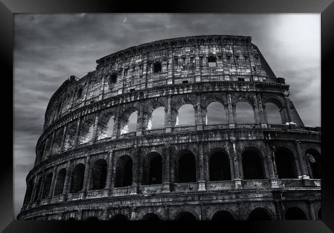 colosseum, coliseum Framed Print by Guido Parmiggiani