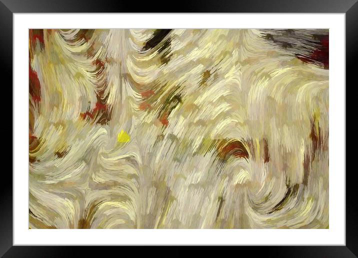 Background pattern Framed Mounted Print by Guido Parmiggiani