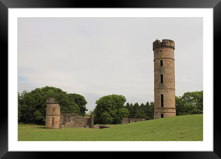 Eglinton Castle, Scotland Framed Mounted Print by Nicola Topping