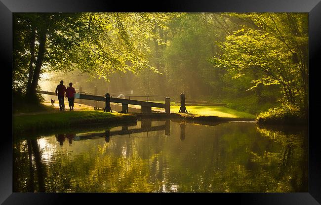 Evening Stroll Framed Print by Keith Naylor