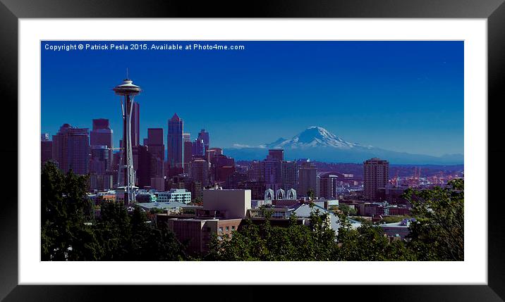  The Emerald City Framed Mounted Print by Patrick Pesla