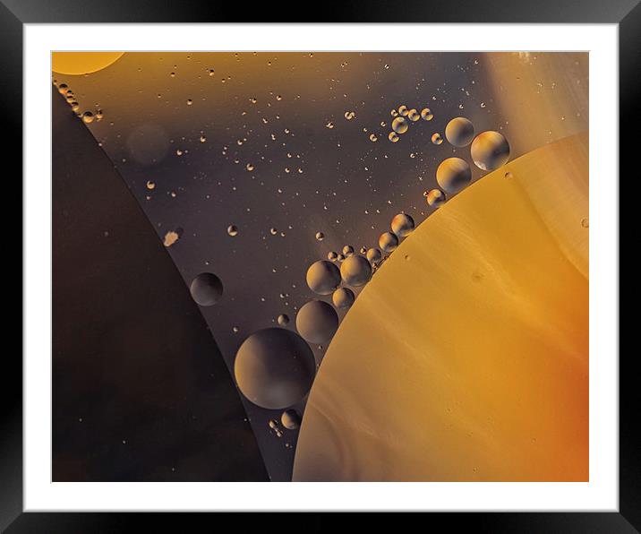 Worlds within worlds Framed Mounted Print by Ceri Jones