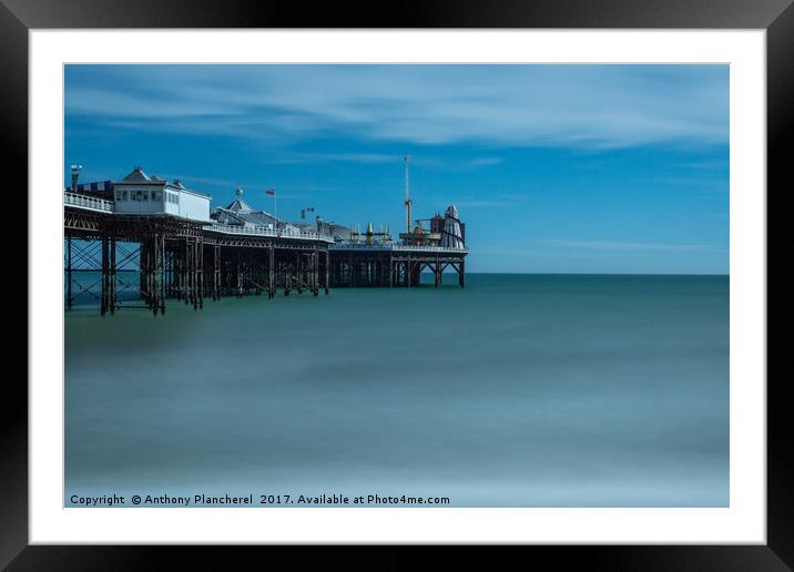 Out to Sea Framed Mounted Print by Anthony Plancherel