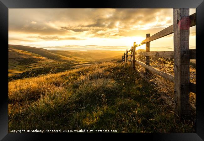 A green and pleasant land Framed Print by Anthony Plancherel