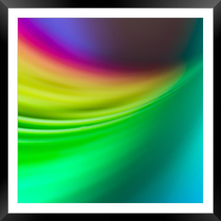 Abstract Art Framed Mounted Print by Katie Mitchell