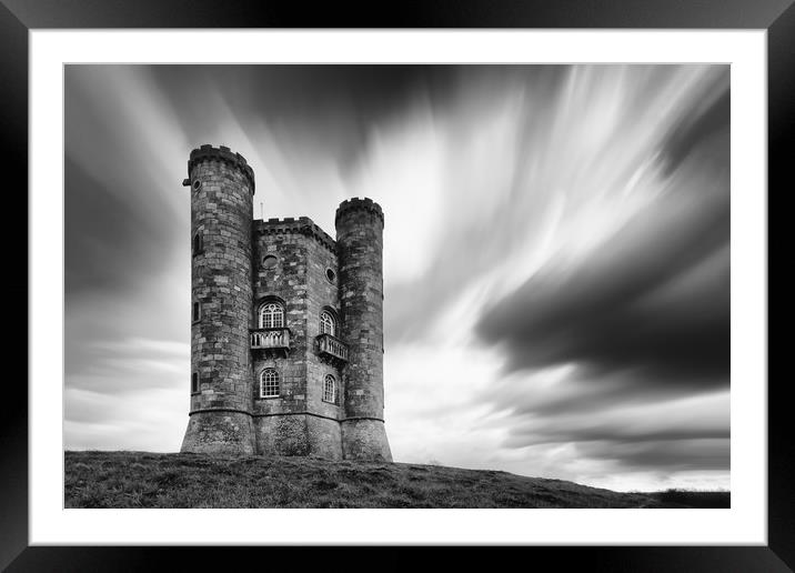 Broadway Tower Framed Mounted Print by Katie Mitchell