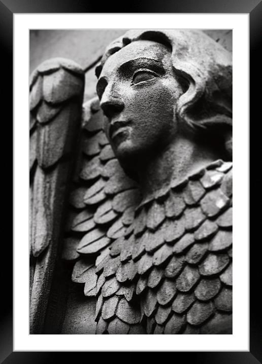 Oxford Angel Framed Mounted Print by Toby Gascoyne
