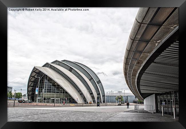 Glasgow Clyde Auditorium & SSE Hydro Framed Print by Robert Kelly