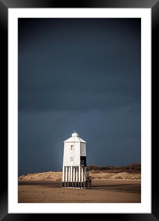 Low Lighthouse, Burnham-on-Sea Framed Mounted Print by