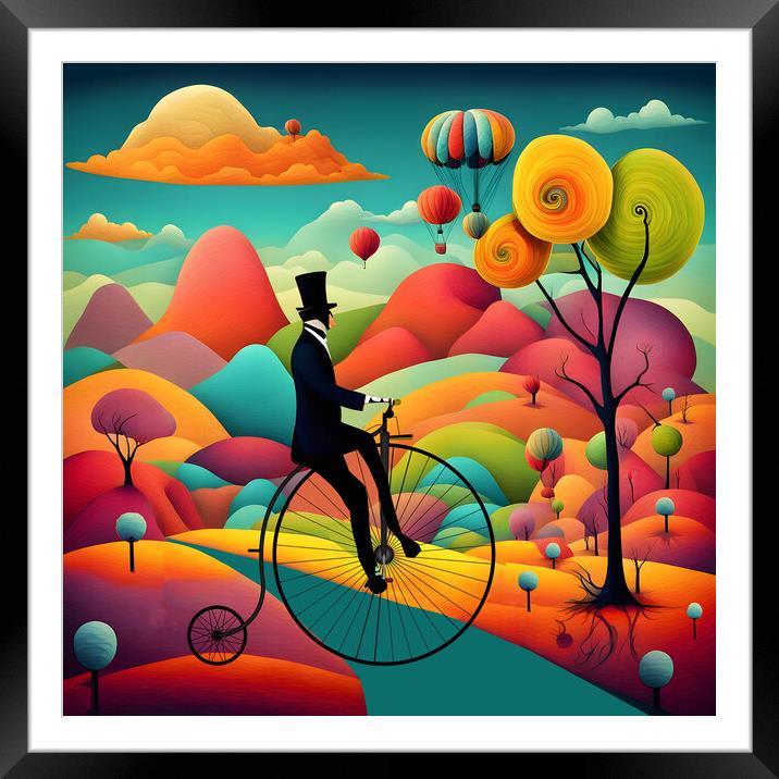 Magical Journey Framed Mounted Print by Matthew Lacey