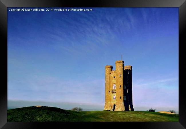 Broadway Tower (#1 Colour) Framed Print by Jason Williams