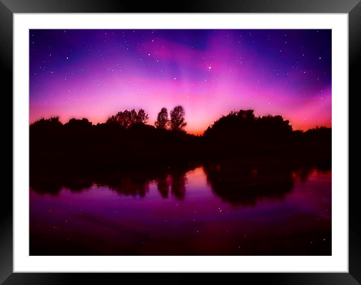 Purple Haze Framed Mounted Print by Jason Williams