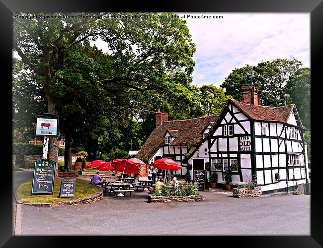 Famous, Old British Pub. Framed Print by Jason Williams