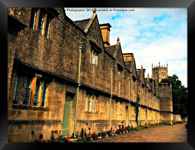 The Almshouses of Chipping Campden Framed Print by Jason Williams
