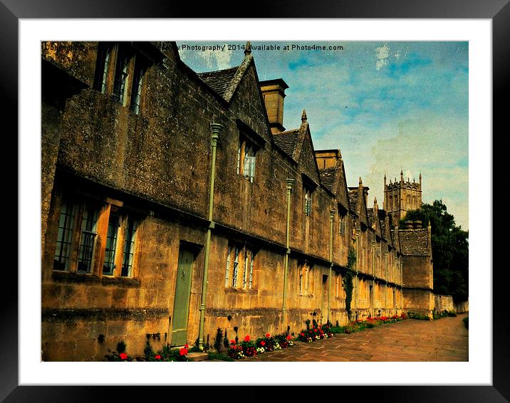 The Almshouses of Chipping Campden Framed Mounted Print by Jason Williams